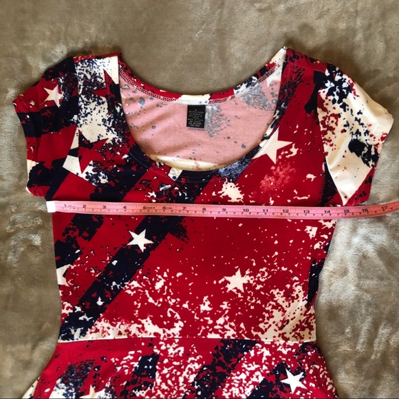 4th of July Red, White & Blue Sundress, Size L - Picture 7 of 15
